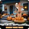 G128 8 ft Halloween Haunted Tree with Ghosts and Pumpkins Inflatable Decor with LED Lights, Halloween Outdoor Holiday Yard Decoration, Fast Inflate, Weather-Resistant, Outdoor Use